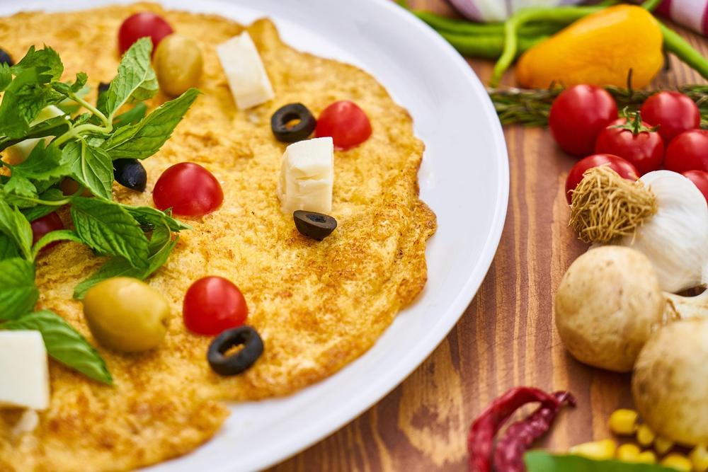 Golden omelet