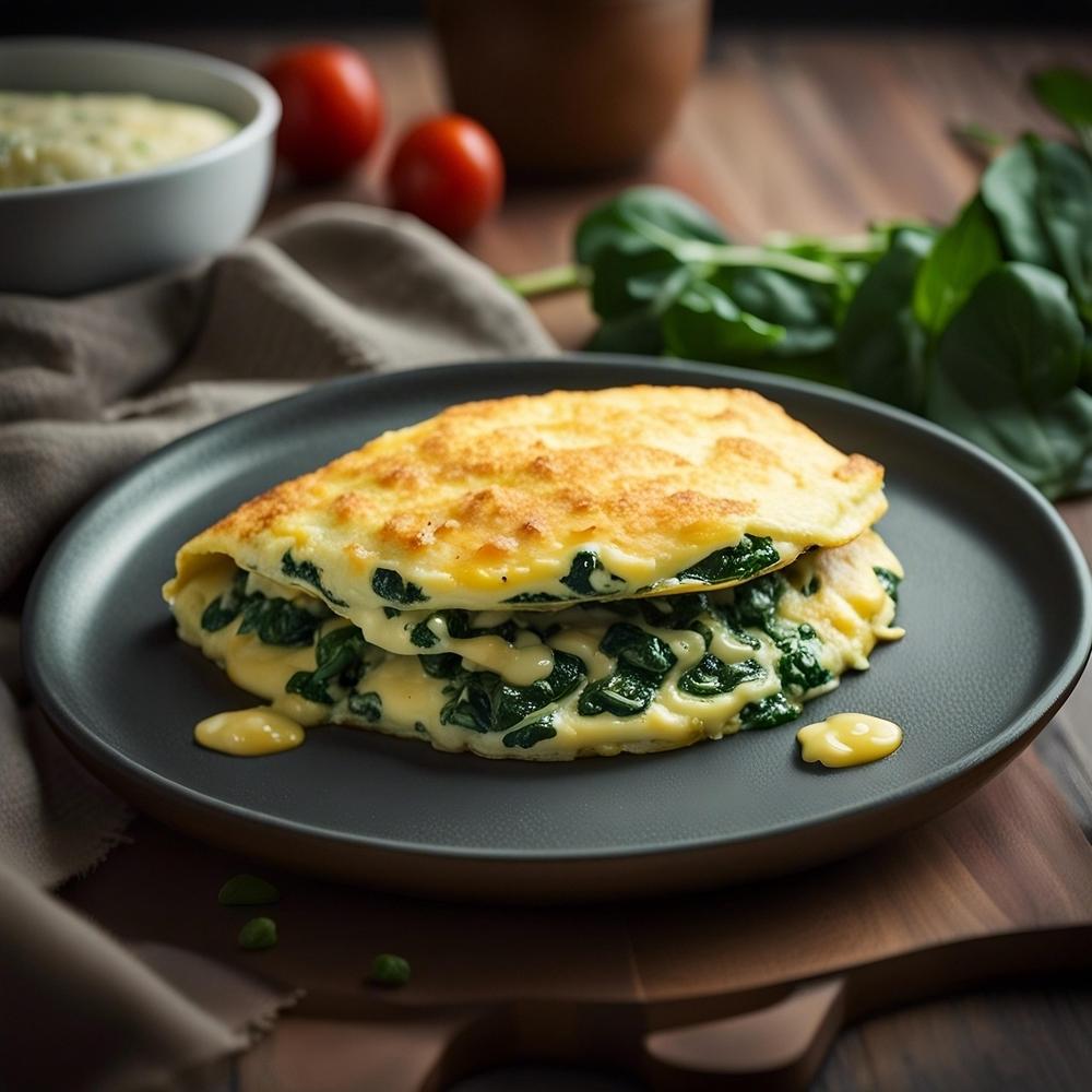 Golden omelet