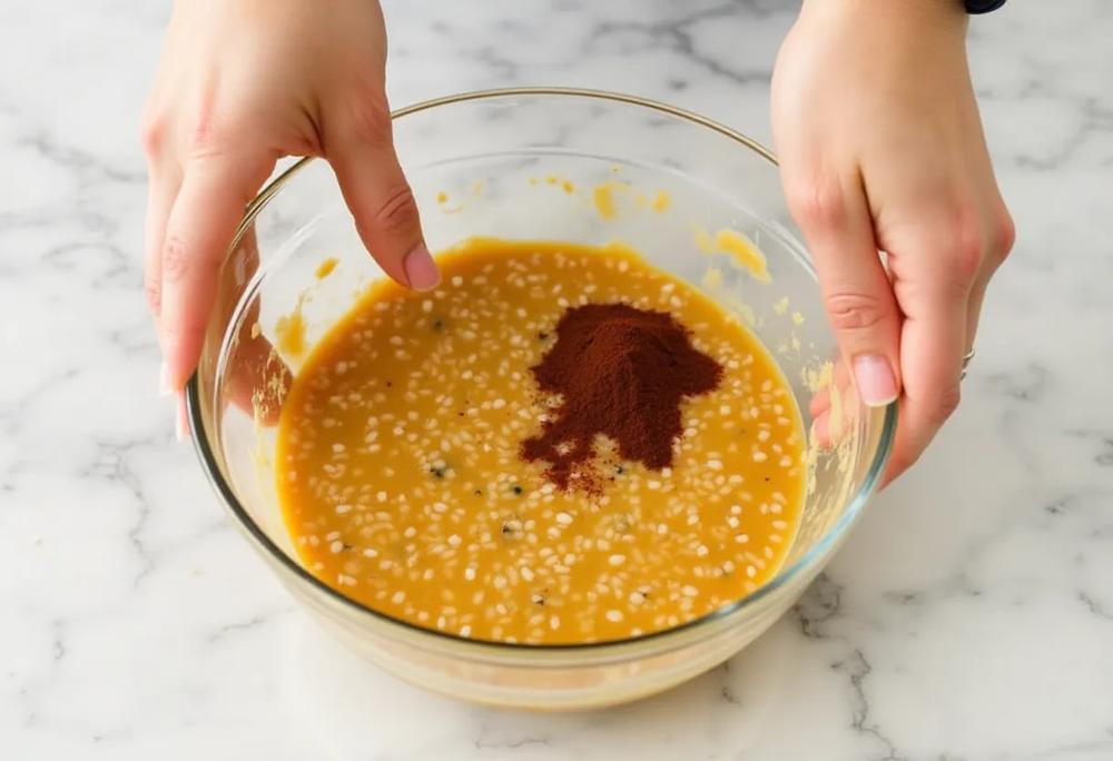 Mixing ingredients