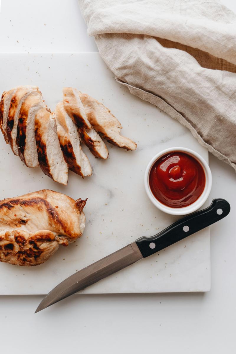 cooked chicken